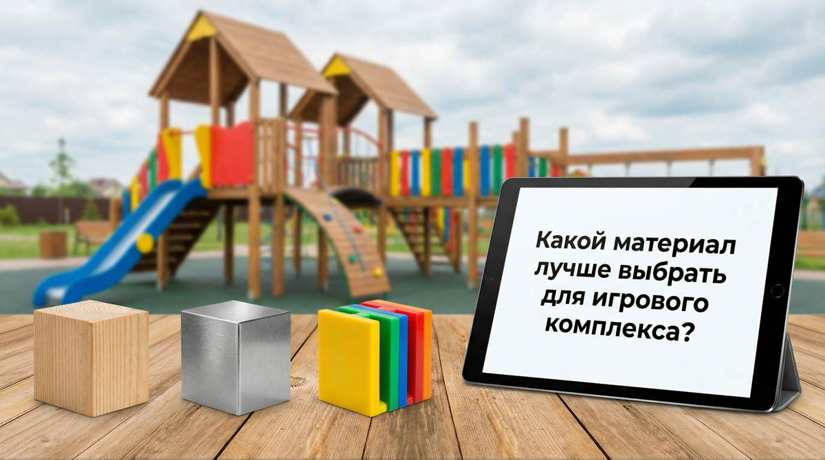 Какой материал лучше выбрать для игрового комплекса